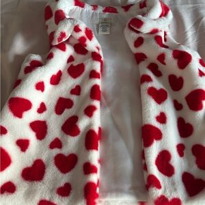 Max Studio Kids White and Red Vest